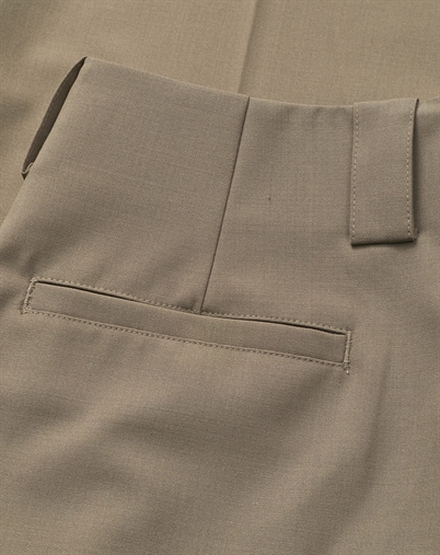 Mads Nørgaard - Dense Weave Carlson Bukser - Walnut